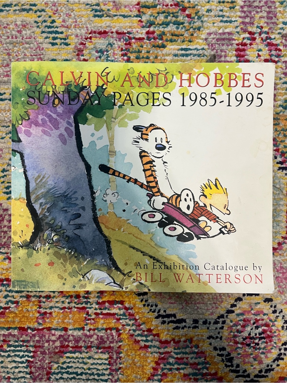 Calvin and Hobbes Sunday Pages 1985-1995 Exhibition Catalogue - White